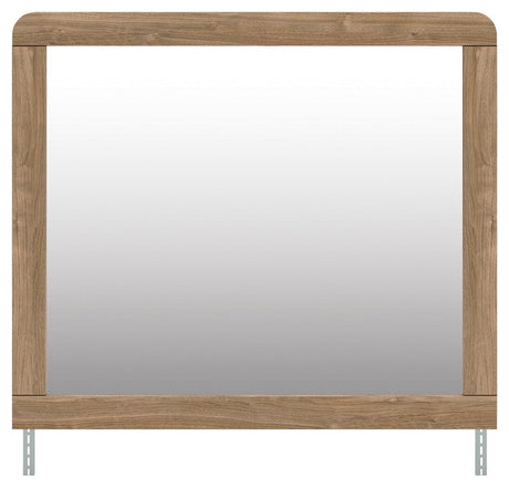 Gramburg Warm Natural Brown Panel Bedroom Set by Ashley at Eve Furniture