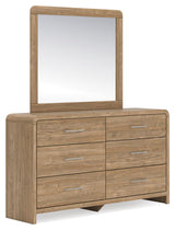 Gramburg Warm Natural Brown Panel Bedroom Set by Ashley at Eve Furniture