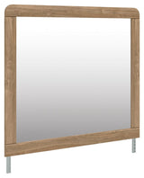 Gramburg Warm Natural Brown Panel Platform Bedroom Set by Ashley at Eve Furniture