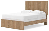 Gramburg Warm Natural Brown Queen Panel Bed by Ashley at Eve Furniture