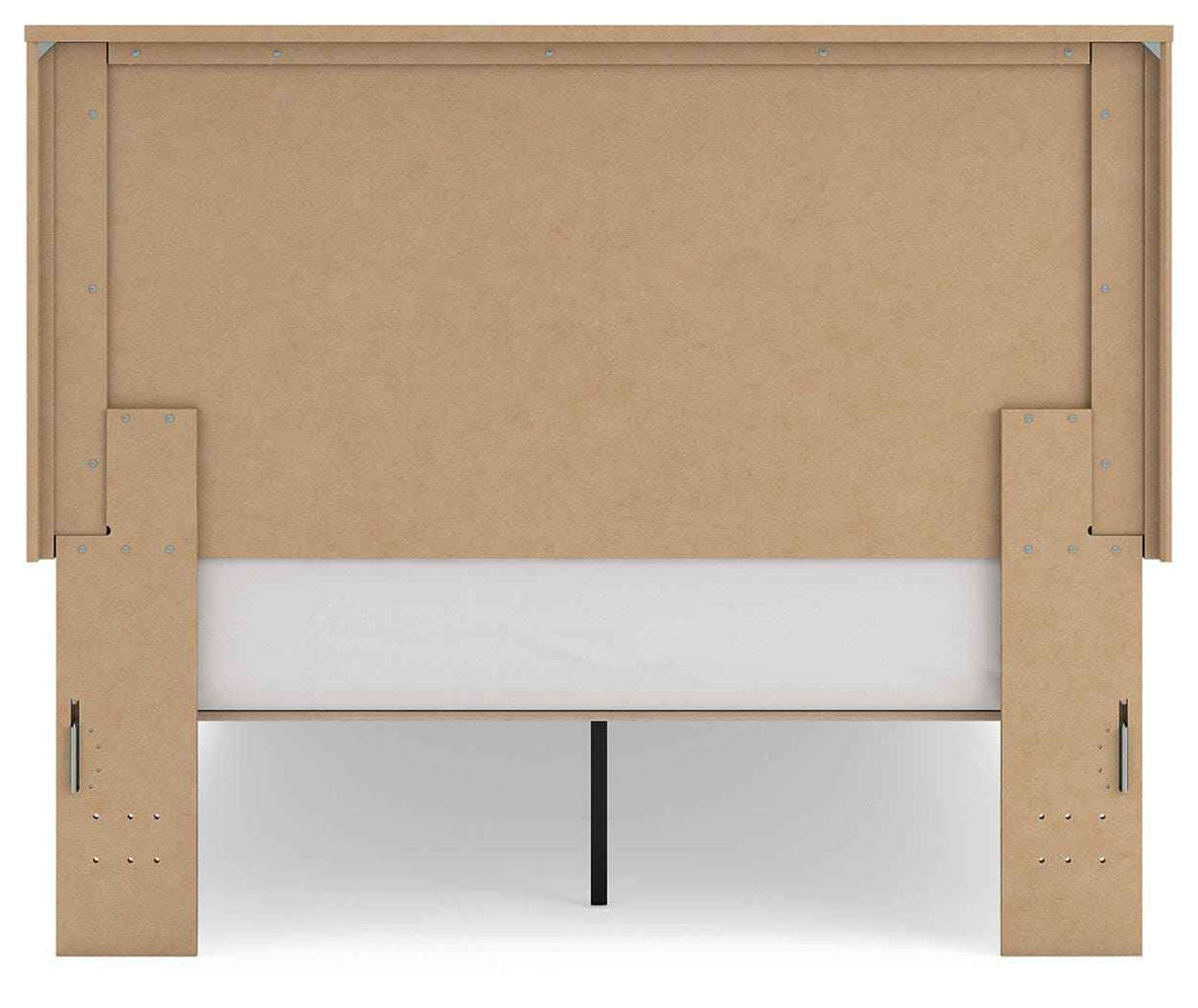 Gramburg Warm Natural Brown Queen Panel Platform Bed by Ashley at Eve Furniture
