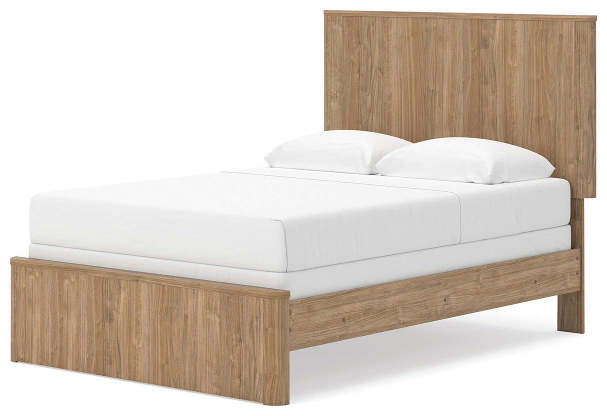 Gramburg Warm Natural Brown Youth Panel Bedroom Set by Ashley at Eve Furniture