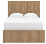 Gramburg Warm Natural Brown Youth Panel Bedroom Set by Ashley at Eve Furniture