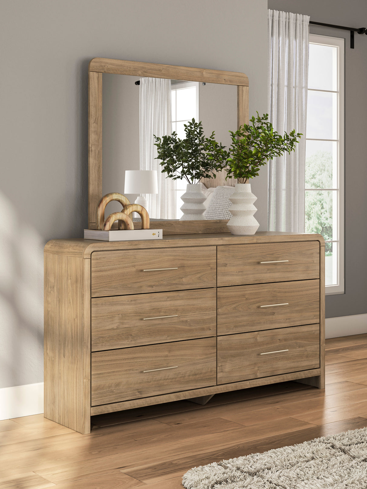 Gramburg Warm Natural Brown Youth Panel Bedroom Set by Ashley at Eve Furniture