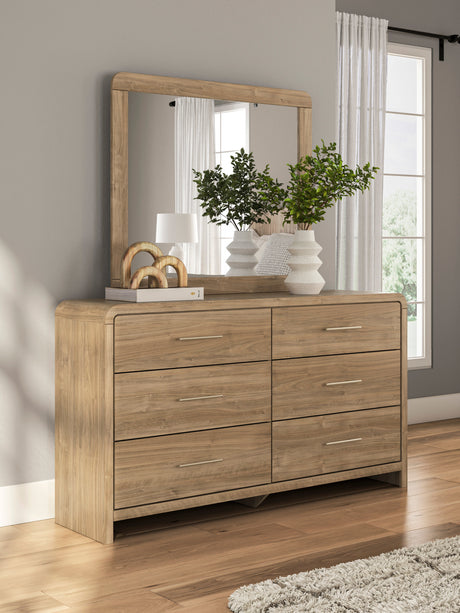 Gramburg Warm Natural Brown Youth Panel Bedroom Set by Ashley at Eve Furniture