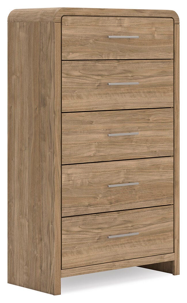Gramburg Warm Natural Brown Youth Panel Bedroom Set by Ashley at Eve Furniture