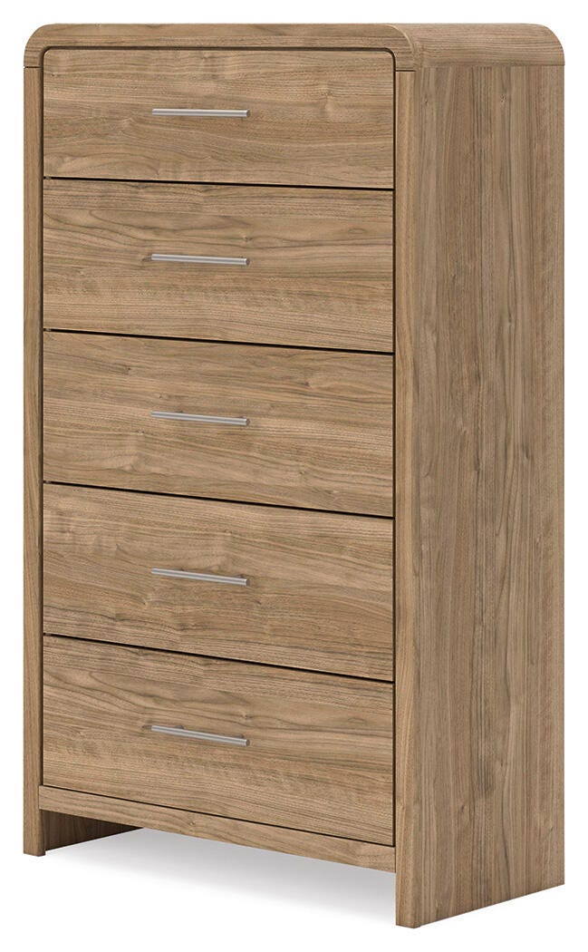 Gramburg Warm Natural Brown Youth Panel Bedroom Set by Ashley at Eve Furniture