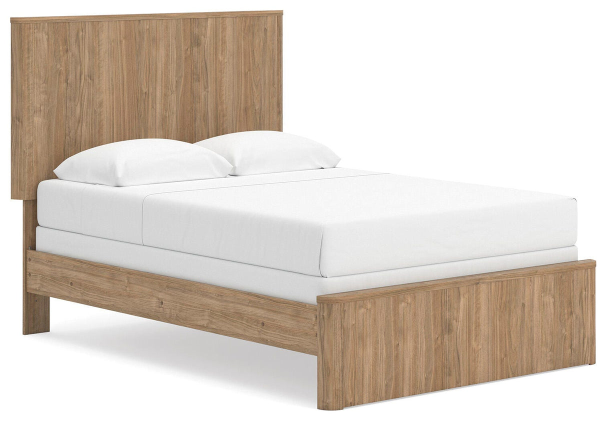 Gramburg Warm Natural Brown Youth Panel Bedroom Set by Ashley at Eve Furniture