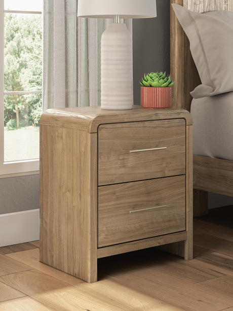 Gramburg Warm Natural Brown Youth Panel Platform Bedroom Set by Ashley at Eve Furniture