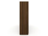 Gramercy Wardrobe Armoire Closet in Brown by Manhattan Comfort at Eve Furniture