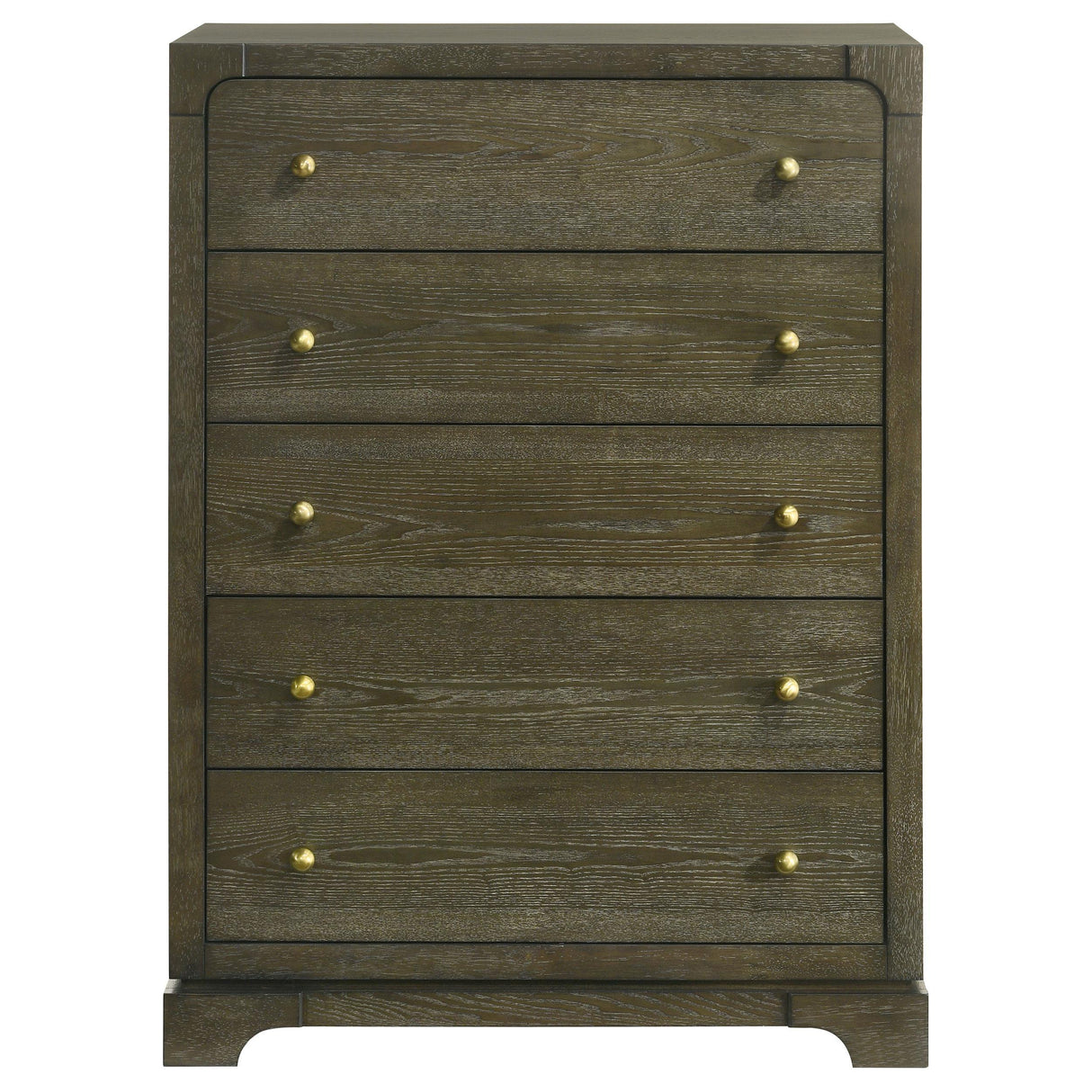 Gran Park 5-drawer Bedroom Chest of Drawers Dark Cocoa by Coaster at Eve Furniture