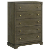 Gran Park 5-drawer Bedroom Chest of Drawers Dark Cocoa by Coaster at Eve Furniture