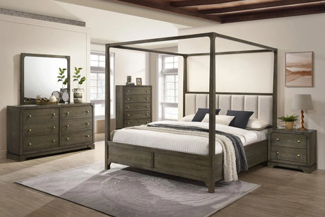 Gran Park Dark Cocoa 2-drawer Nightstand Bedside Table by Coaster at Eve Furniture
