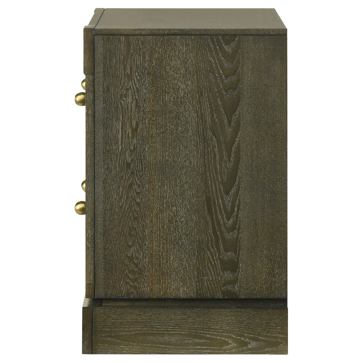 Gran Park Dark Cocoa 2-drawer Nightstand Bedside Table by Coaster at Eve Furniture
