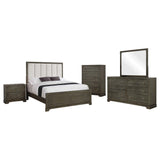 Gran Park Dark Cocoa 5-Piece California King Bedroom Set by Coaster at Eve Furniture