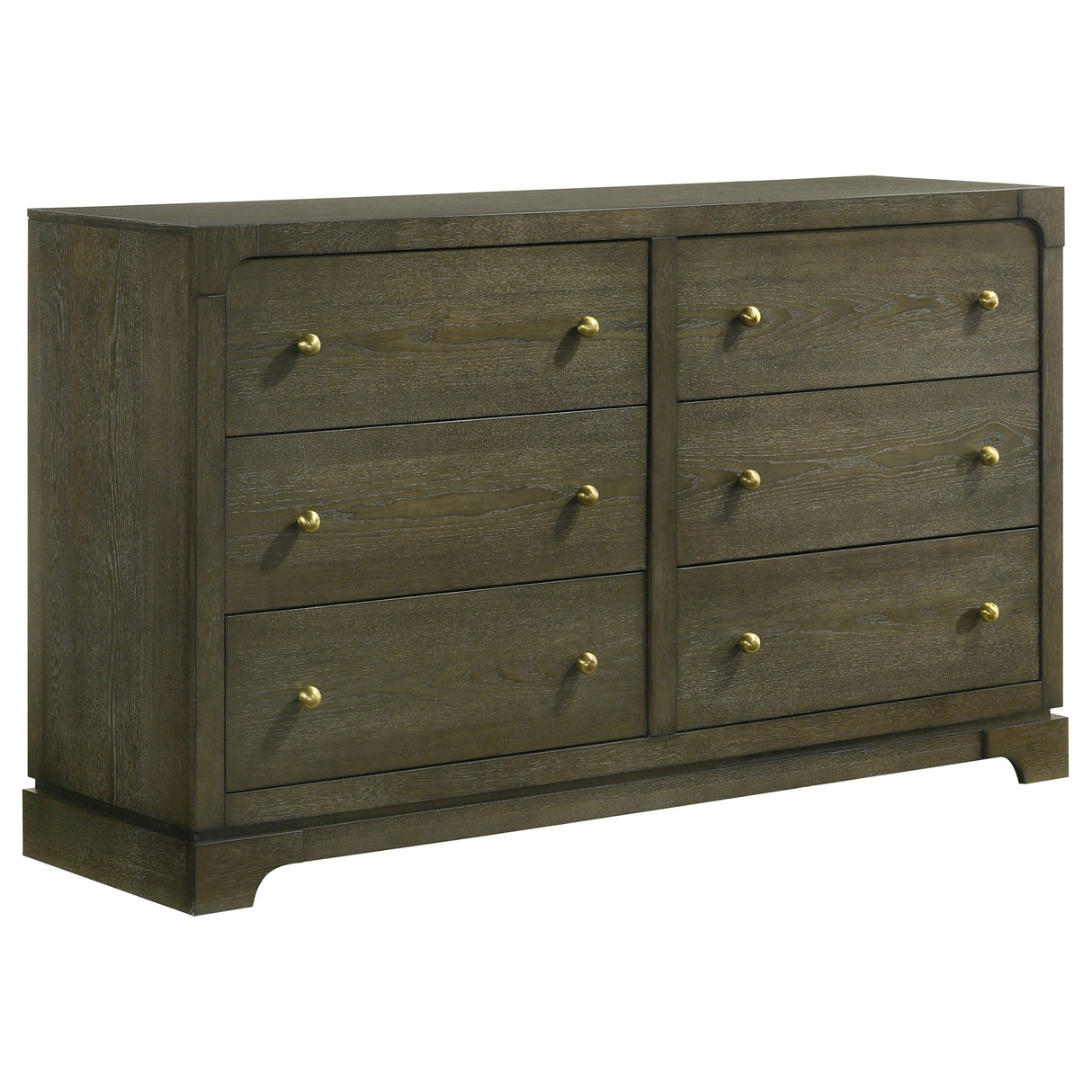 Gran Park Dark Cocoa 5-Piece Eastern King Bedroom Set by Coaster at Eve Furniture