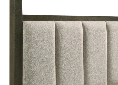 Gran Park Dark Cocoa Eastern King Four Poster Canopy Bed by Coaster at Eve Furniture