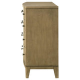 Granada 8-drawer Dresser Cabinet Natural Pine