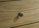 Granada Natural Pine 2-drawer Glass Top Nightstand by Coaster at Eve Furniture