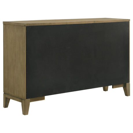 Granada Natural Pine 8-drawer Dresser Cabinet by Coaster at Eve Furniture