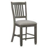 Granby Antique Gray Counter Height Set by Homelegance at Eve Furniture