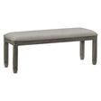 Granby Antique Gray Dining Bench by Homelegance at Eve Furniture