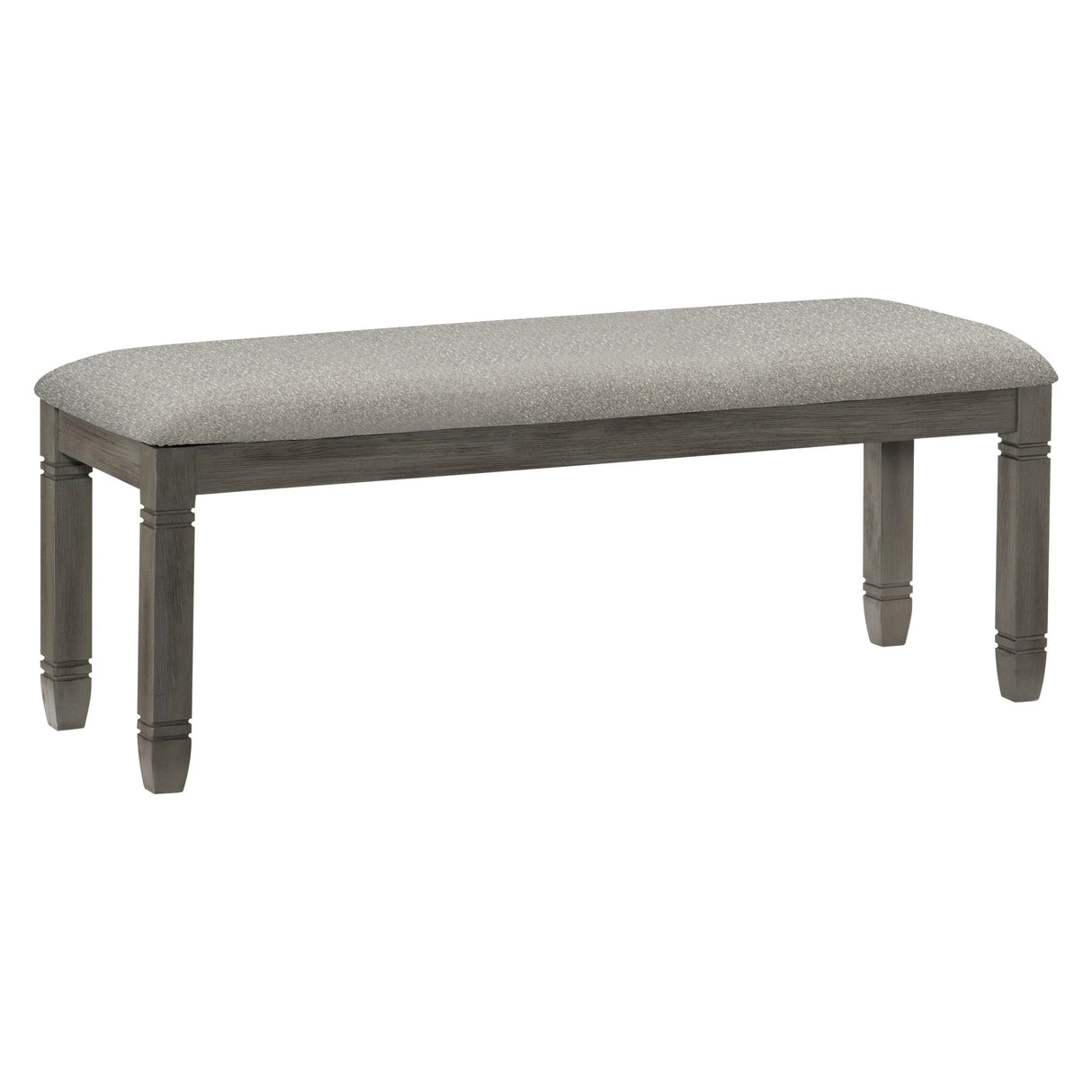 Granby Antique Gray Dining Bench by Homelegance at Eve Furniture