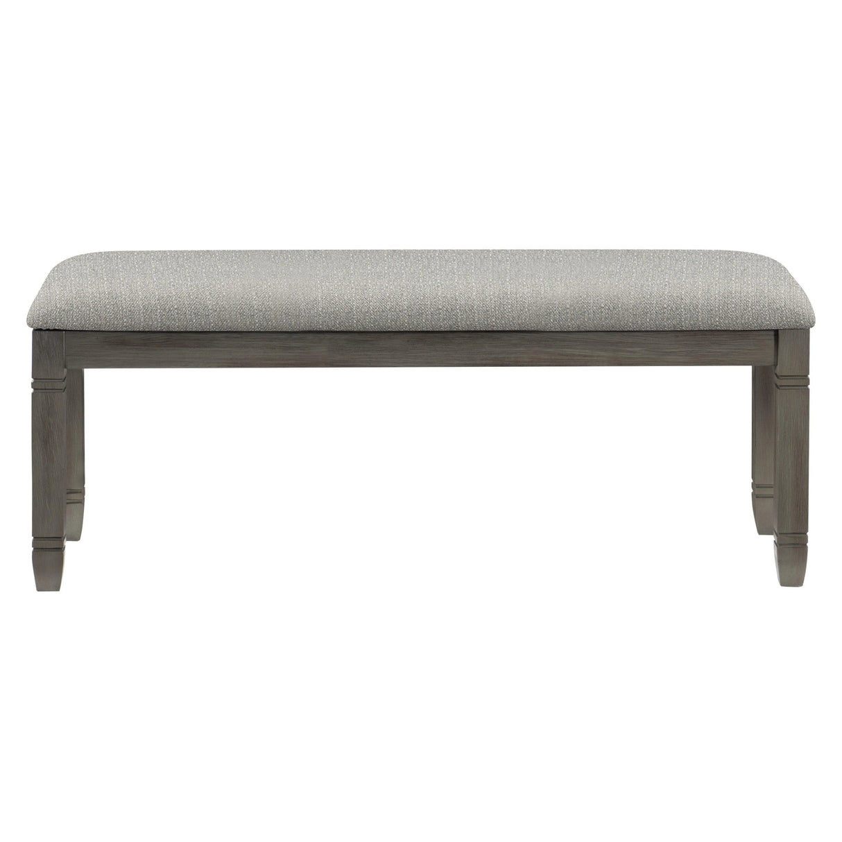 Granby Antique Gray Dining Bench by Homelegance at Eve Furniture