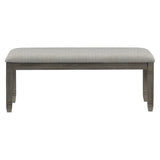 Granby Antique Gray Dining Bench by Homelegance at Eve Furniture