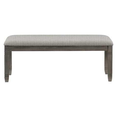 Granby Antique Gray Dining Bench by Homelegance at Eve Furniture