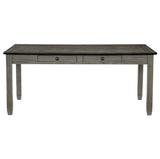 Granby Antique Gray Dining Table by Homelegance at Eve Furniture