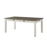 Granby Antique White Dining Set by Homelegance at Eve Furniture