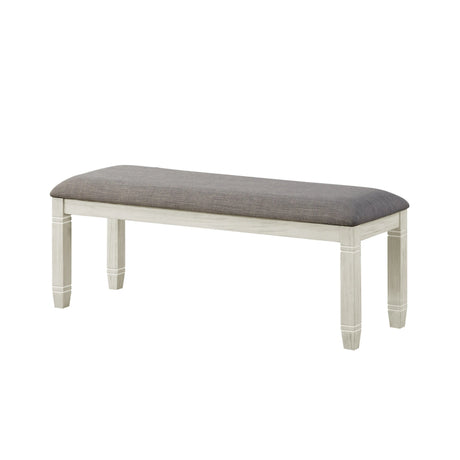 Granby Antique White Dining Set by Homelegance at Eve Furniture