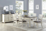 Granby Antique White Server by Homelegance at Eve Furniture