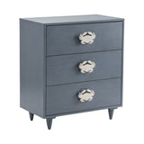 Grand Bay Navy/White Chest by Crestview at Eve Furniture