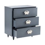 Grand Bay Navy/White Chest by Crestview at Eve Furniture
