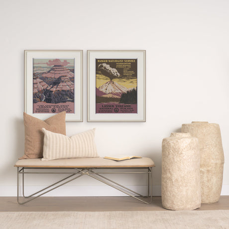 Grand Canyon National Park by The Vinatage Collection a Framed Art Print Matted under Glass by Mercana at Eve Furniture