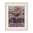 Grand Canyon National Park by The Vinatage Collection a Framed Art Print Matted under Glass by Mercana at Eve Furniture