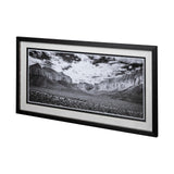 Grand Canyon Packtrain by Chris Dunker Hand Embellished Textured Framed Photo Art Print Matted under by Mercana at Eve Furniture
