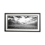 Grand Canyon Packtrain by Chris Dunker Hand Embellished Textured Framed Photo Art Print Matted under by Mercana at Eve Furniture