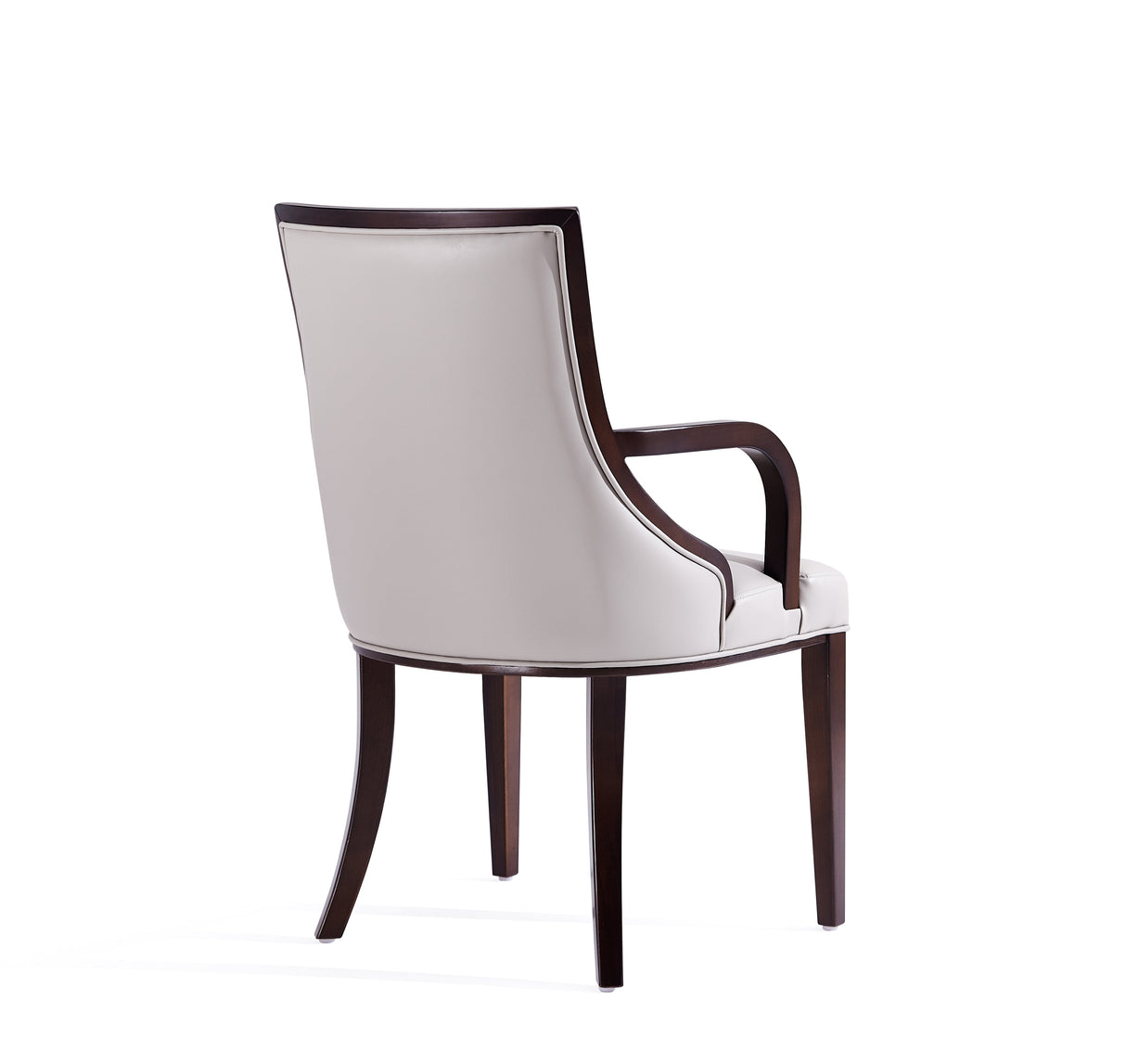 Grand Dining Armchair in Light Grey by Manhattan Comfort at Eve Furniture