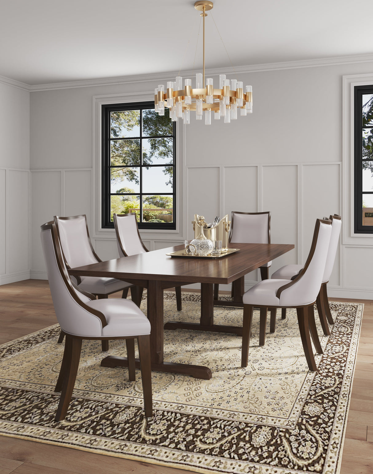 Grand Dining Chairs in Light Grey (set of 2) by Manhattan Comfort at Eve Furniture