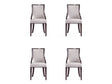 Grand Dining Chairs (set of 4) in Light Grey by Manhattan Comfort at Eve Furniture