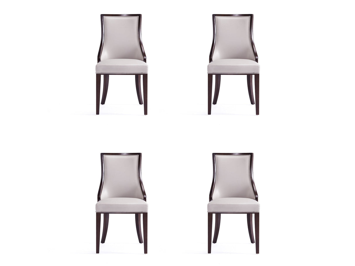 Grand Dining Chairs (set of 4) in Light Grey by Manhattan Comfort at Eve Furniture