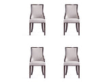 Grand Dining Chairs (set of 4) in Light Grey by Manhattan Comfort at Eve Furniture