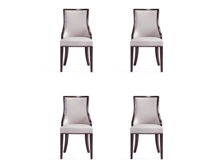 Grand Dining Chairs (set of 4) in Light Grey by Manhattan Comfort at Eve Furniture
