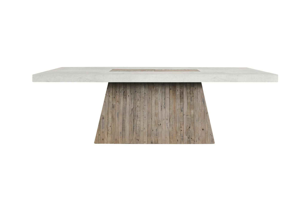 Grange Natural/Antique White Dining Table by Classic Home at Eve Furniture
