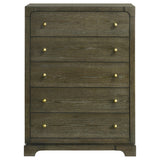 Gran Park 5-drawer Bedroom Chest of Drawers Dark Cocoa by Coaster at Eve Furniture