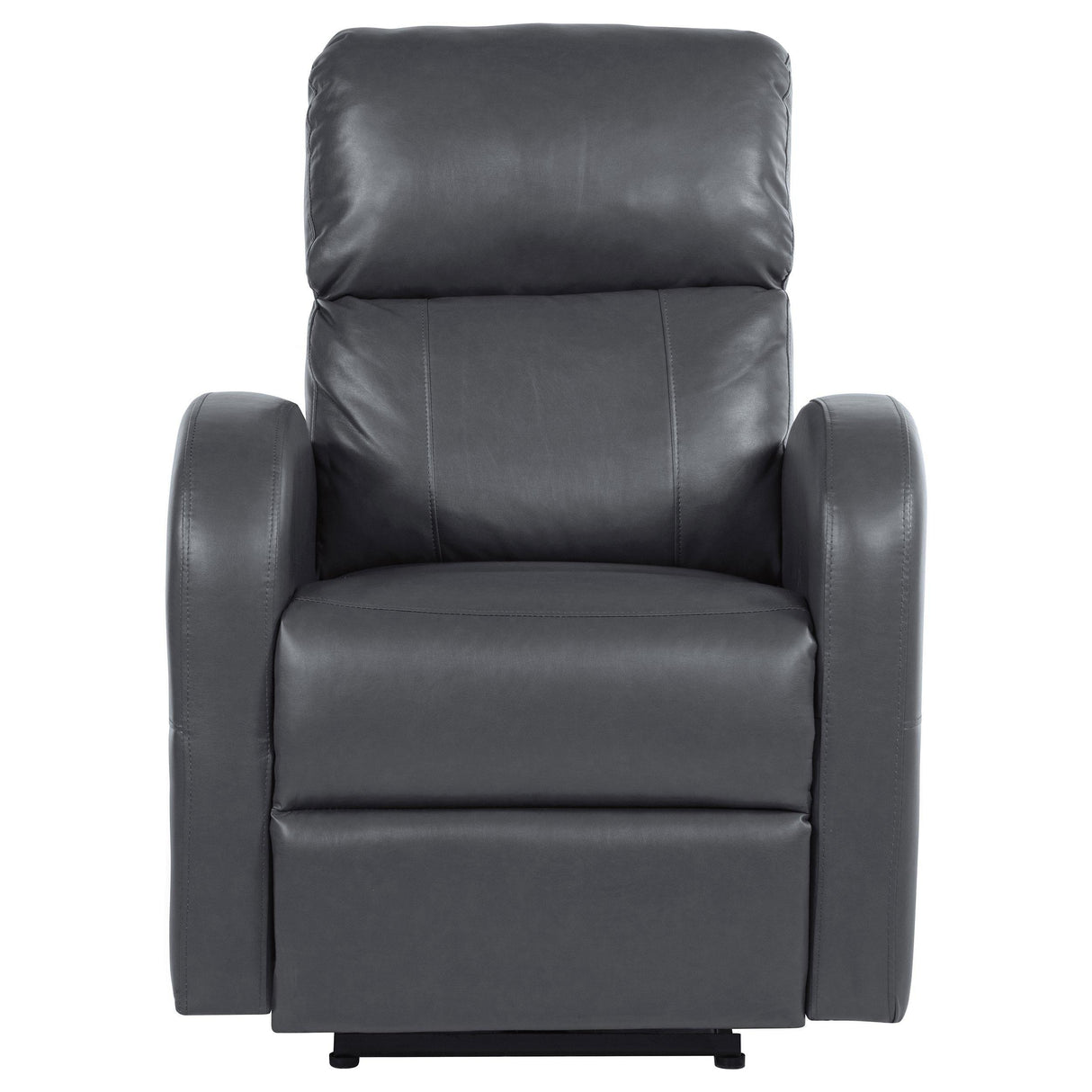 Grant Grey Upholstered Power Recliner Chair by Coaster at Eve Furniture