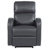 Grant Grey Upholstered Power Recliner Chair by Coaster at Eve Furniture